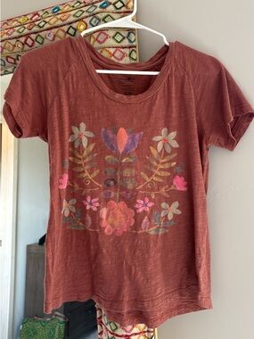 NATURAL LIFE Boho Cotton Tee Shirt